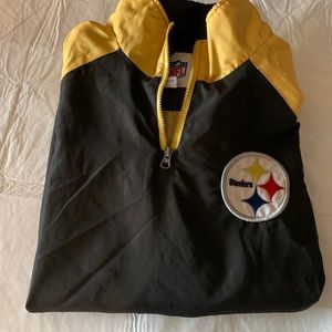 NFL Steelers pullover windbreaker